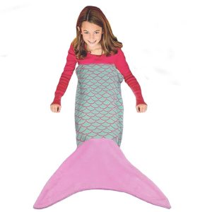 Mermaid Blanket - Kids Teal